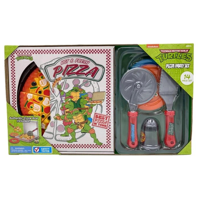 14 PC TMNT PIZZA PARTY PLAY SET